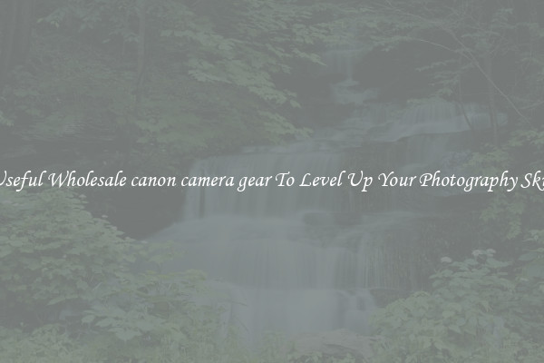Useful Wholesale canon camera gear To Level Up Your Photography Skill