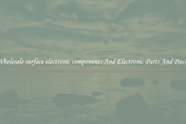 Wholesale surface electronic components And Electronic Parts And Pieces