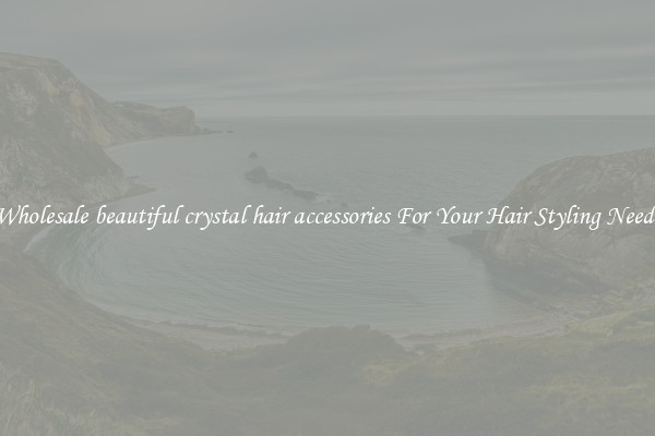Wholesale beautiful crystal hair accessories For Your Hair Styling Needs